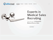 Tablet Screenshot of elitemed.com